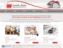 Tablet Screenshot of lynchscott.com.au